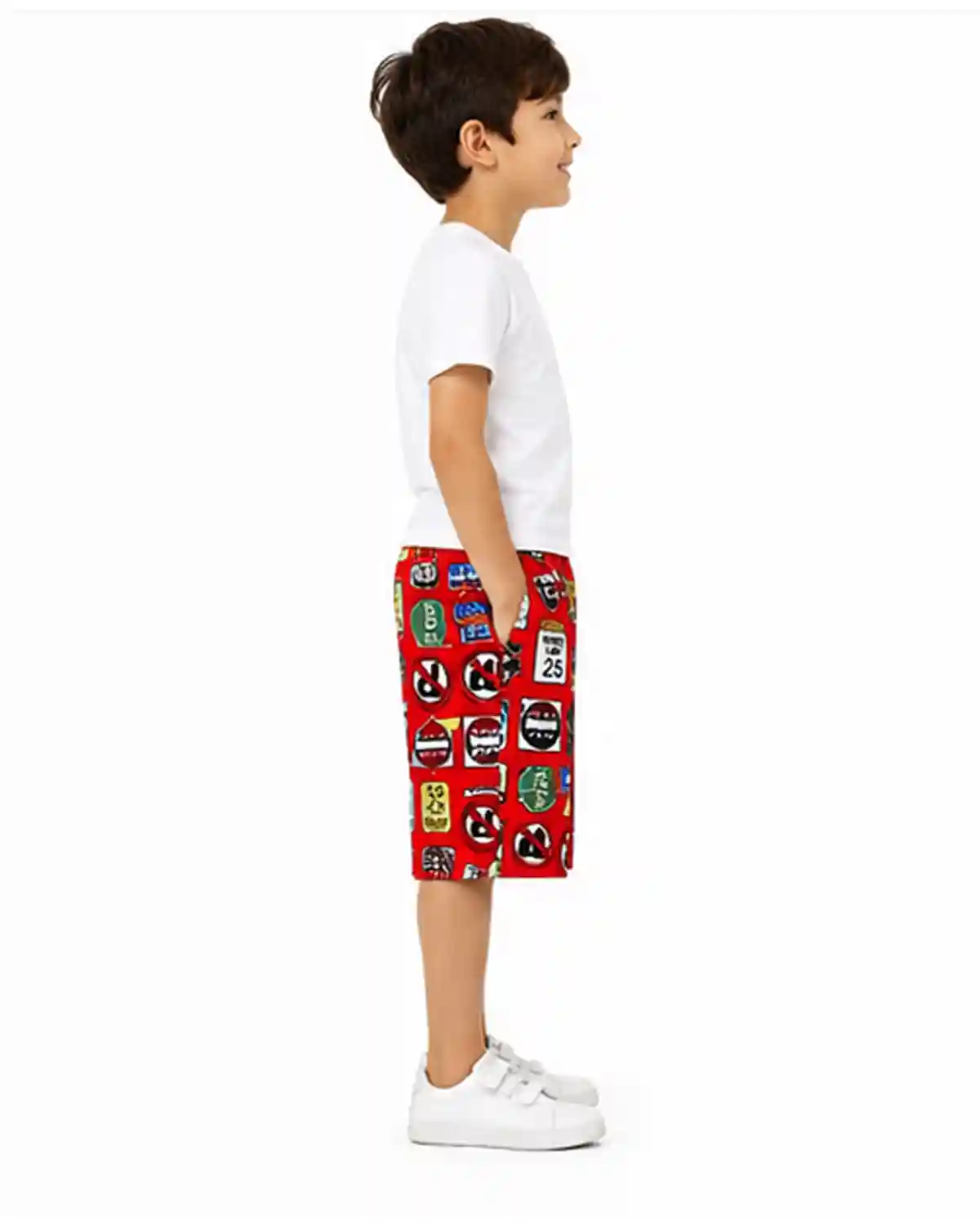 red-boys-comfort-shorts-side-view
